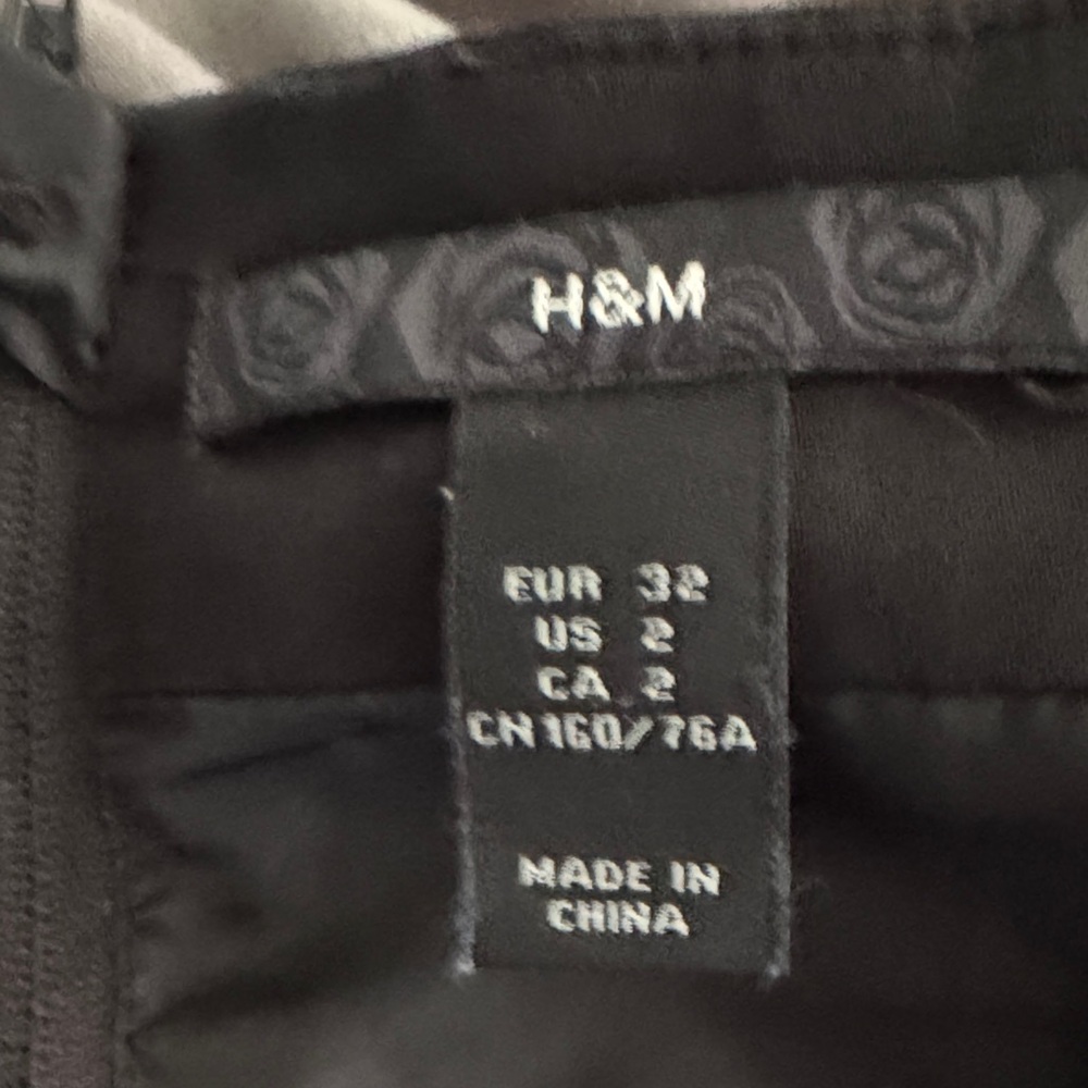 H&M little black dress